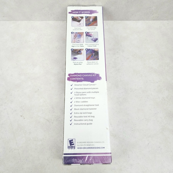 Diamond Canvas Kit Twisted Blossom Anne Marie Bone 30X30cm DYI Painting Sealed - Picture 4 of 13